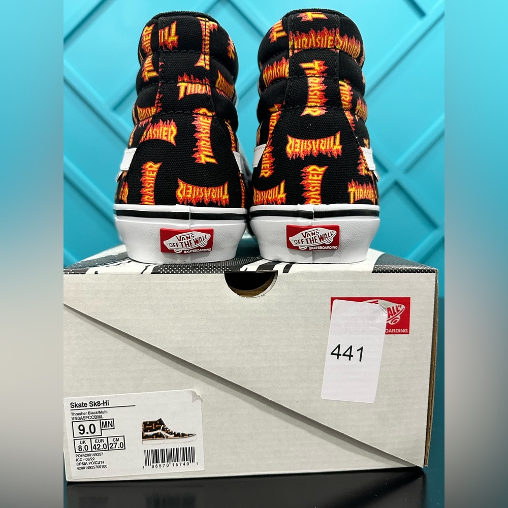 Vans Thrasher High-Top Sneakers - Size 9.5 - Picture 10 of 11